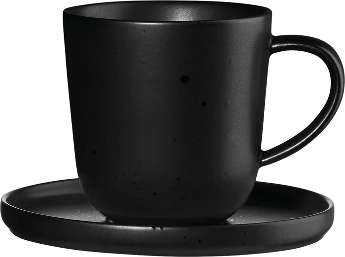 ASA Selection coppa kuro Espressotasse mit Untertasse, 2-tlg.