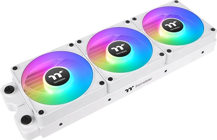Thermaltake CT140 EX ARGB Sync Reverse Snow White, weiß, 140mm, 3er-Pack