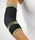 Bort Medical EpiBasic Sport Ellenbogenbandage Größe S schwarz/grün, 1 Stück
