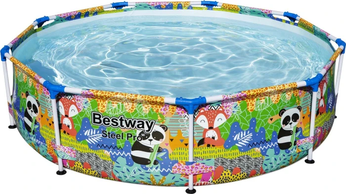 Bestway Steel Pro Frame Pool rund 274x66cm paradise