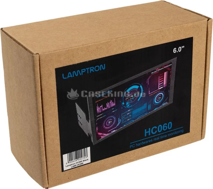 Lamptron HC060 Hardware Monitor, 6"