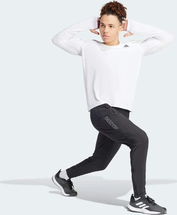 adidas Own The Run Laufshirt langarm weiß (Herren)
