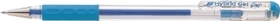 Pentel Hybrid Gel Grip K116 Gelroller transparent/hellblau