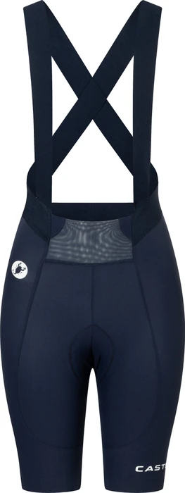 Castelli Espresso 2 DT Bibshort Fahrradhose kurz belgian blue (Damen)