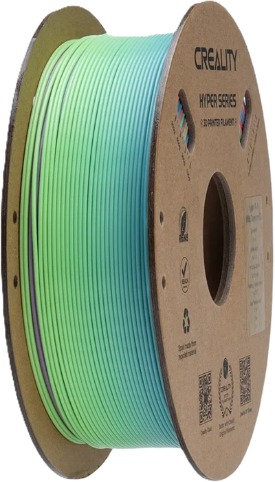 Creality Hyper PLA, Rainbow Wild Blossom-Short Gradient, Spule, 1.75mm, 1.00kg