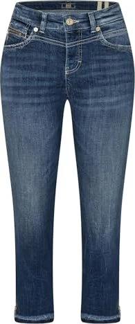 MAC Jeans Rich Slim Chic Jeans dark blue net wash (Damen)