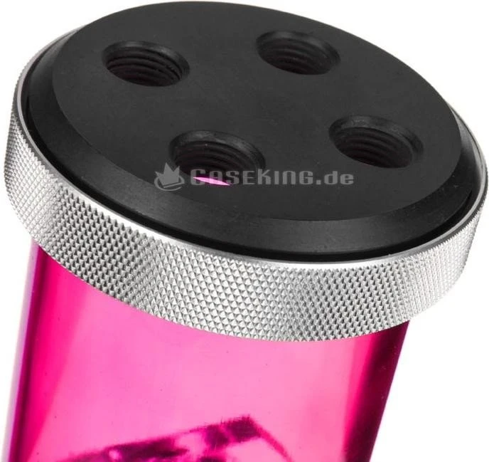 PrimoChill CTR Phase 2 120mm Laing D5, Acetal schwarz, UV pink