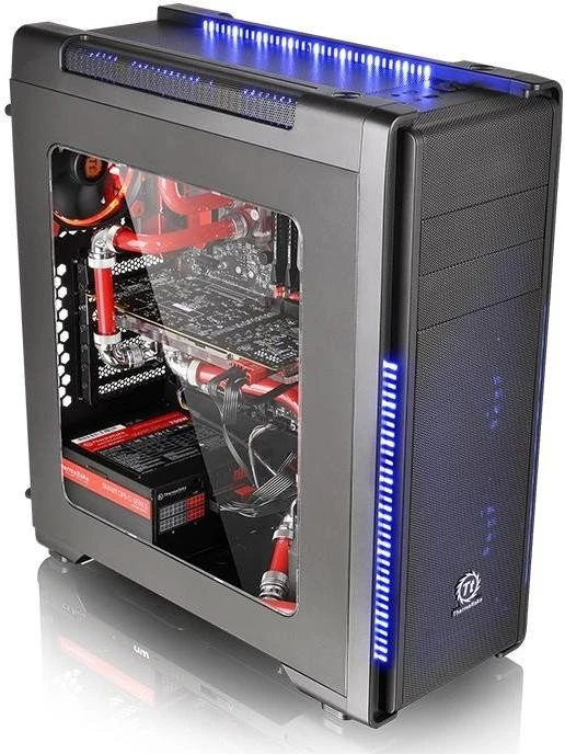 Thermaltake Versa C21 RGB, schwarz, Acrylfenster