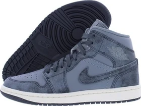 Nike Air Jordan 1 Mid SE smoke grey/sail/off noir (Damen)