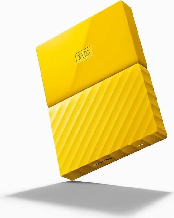 Western Digital WD My Passport Portable Storage gelb 2TB, USB 3.0 Micro-B
