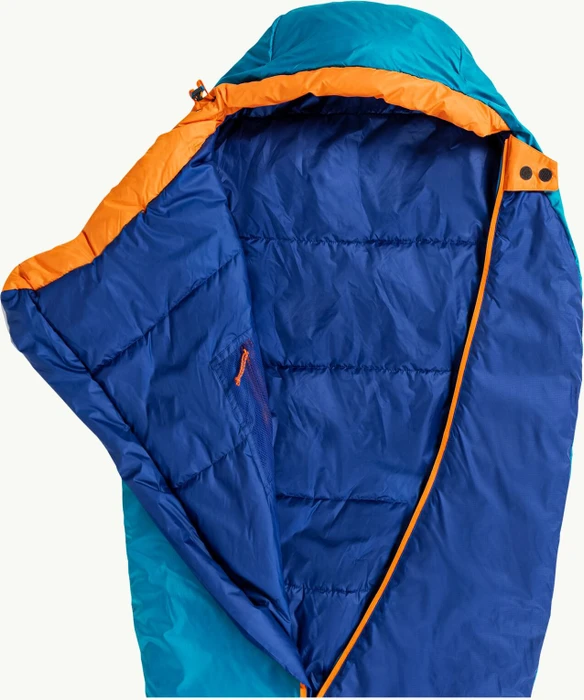 Jack Wolfskin Grow Up Moonrise Mumienschlafsack active blue (Junior)