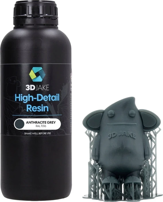3DJake 8K High-Detail Resin Anthrazitgrau, 1.00kg