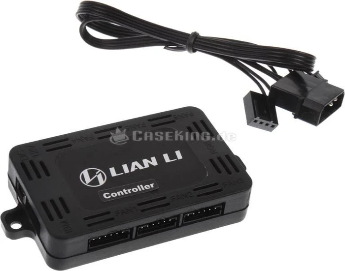 Lian Li BR RGB, silber, LED-Steuerung, Fernbedienung, Lüftersteuerung, 120mm, 3er-Pack