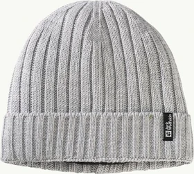 Jack Wolfskin Rib Knit Beanie grey heather