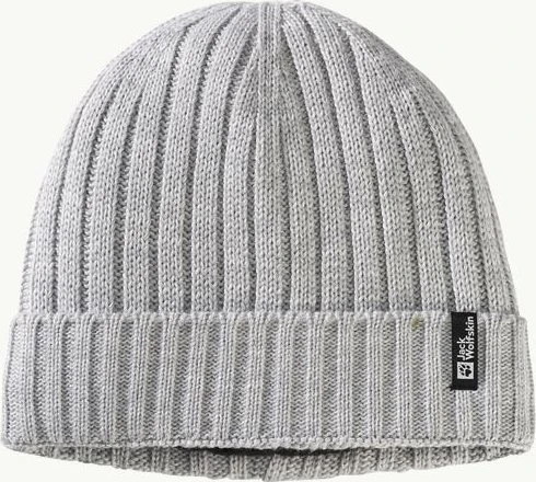 Jack Wolfskin Rib Knit Beanie grey heather