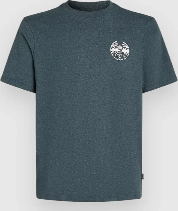 O'Neill Back Print T-Shirt kurzarm alma steel melange (Herren)