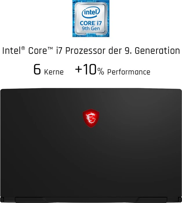 MSI GL65 9SD-226, Core i7-9750H, 16GB RAM, 512GB SSD, GeForce GTX 1660 Ti, DE