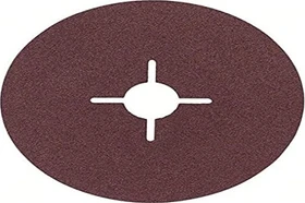 Bosch Professional R444 Expert for Metal Fiberschleifscheibe K100, 125x22.23mm, 1 Stück