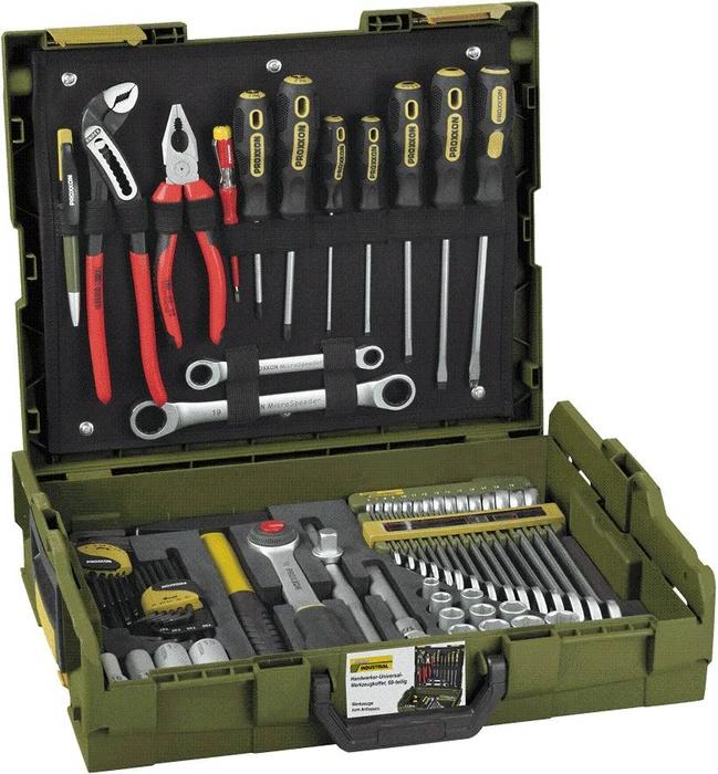 Proxxon Universal Handwerkzeugset inkl. L-Boxx, 68-tlg.