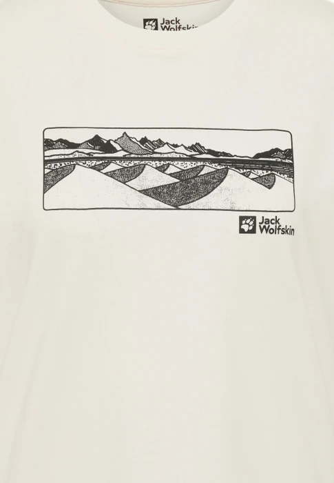 Jack Wolfskin Cordillera T-Shirt kurzarm cotton white (Damen)