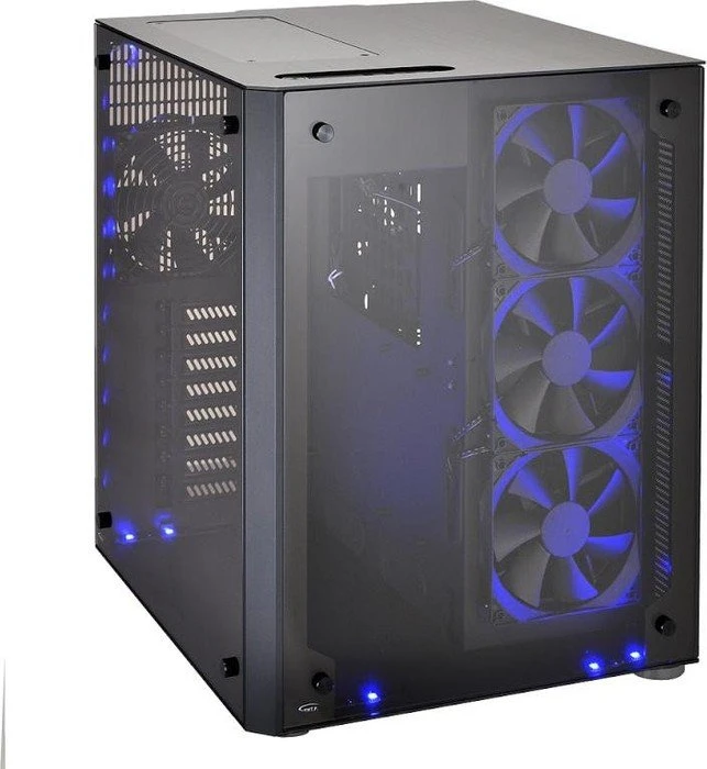 Lian Li PC-O8 schwarz, Glasfenster, RGB-Beleuchtung