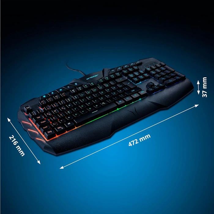 Medion Erazer Supporter P11, schwarz, LEDs RGB, USB, DE