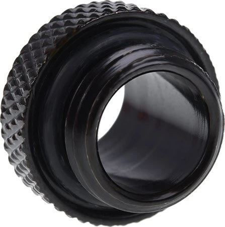 Alphacool Eiszapfen Doppelnippel G1/4", schwarz