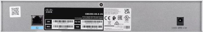 Cisco Business 350 Rackmount Gigabit Managed Switch, 8x SFP, 2x RJ-45/SFP