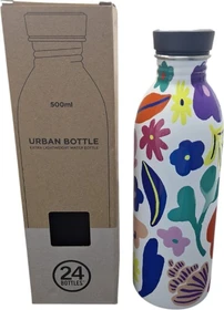 24Bottles Urban Color and Pattern Trinkflasche 500ml acqua fiorita