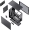 Jonsbo D41 Mesh Screen Black, schwarz, Glasfenster Vorschaubild