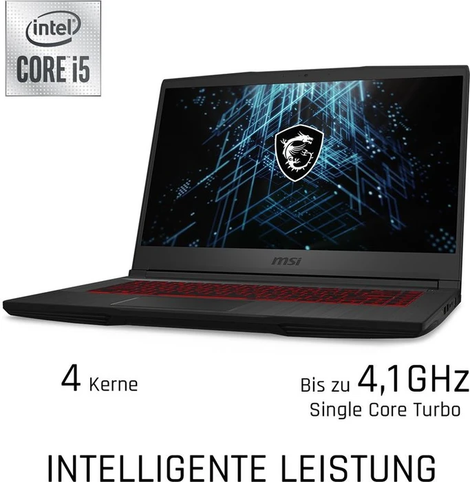 MSI GF65 Thin 10UE-052XPL, Core i5-10200H, 8GB RAM, 512GB SSD, GeForce RTX 3060, PL