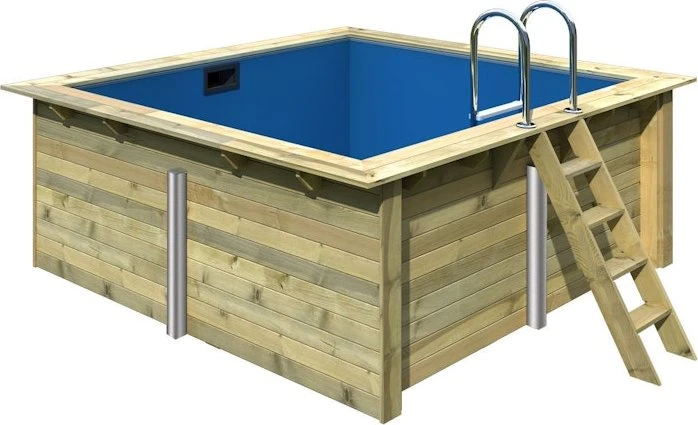 Karibu Rechteck Pool 1 Frame Pool 308x276cm