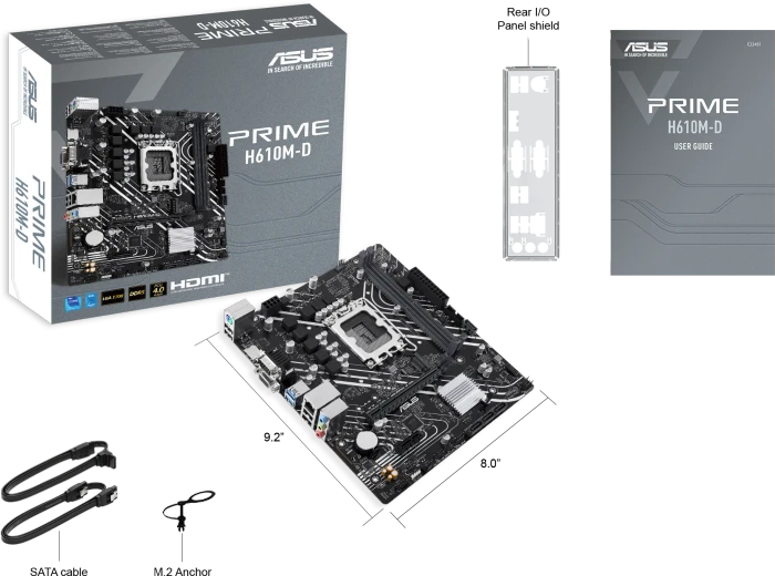 ASUS Prime H610M-D (Intel 1700)