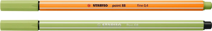 STABILO Pen 68 & point 88 Pastellove Set sortiert, 12er-Set, Kartonetui