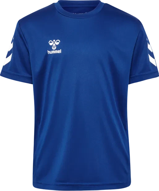 hummel Logo Set kurzarm true blue (Junior)