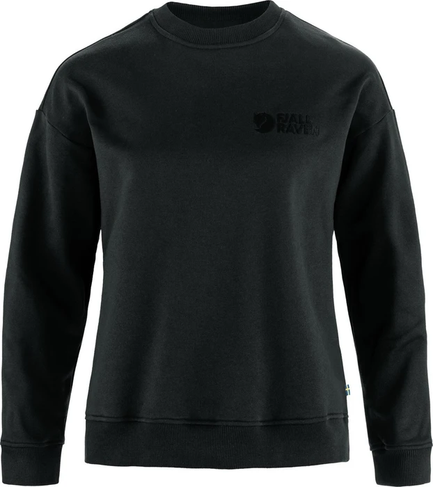 Fjällräven Classic Sweatshirt schwarz (Damen)