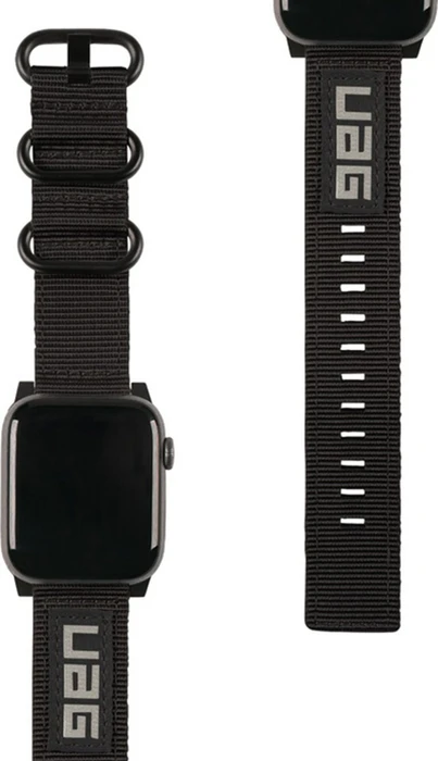 UAG Nato Eco Watch Strap für Apple Watch 38mm/40mm schwarz