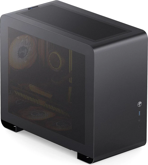 Jonsbo U4 Mini Black Mesh, schwarz