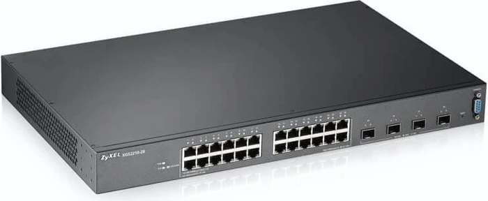 Zyxel XGS2210 Rackmount Gigabit Managed Switch, 24x RJ-45, 4x SFP+