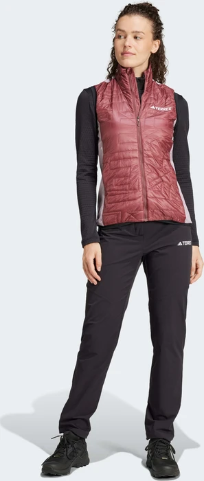 adidas Terrex Xperior Varilite Hybrid PrimaLoft Funktionsweste preloved fig/burgundy (Damen)