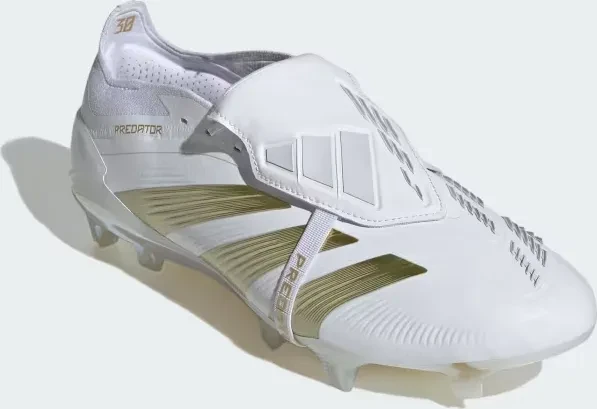 adidas Predator Elite Fold-Over Tongue FG cloud white/gold metallic
