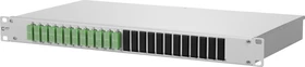 Metz Connect OpDAT fix splice LWL-Patchpanel SC-D APC Kupplungen, OS2, 12-Port, 1HE, 1HE
