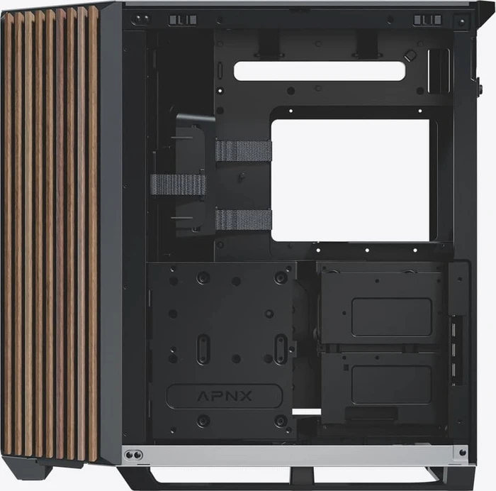APNX V1 Black-and-White/Wood, Glasfenster