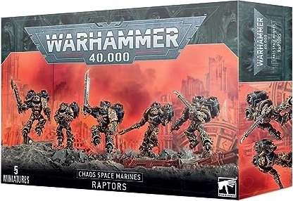 Games Workshop Warhammer 40.000 - Chaos Space Marines - Raptors