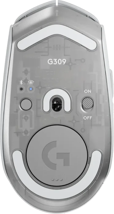 Logitech G309 Lightspeed weiß, USB/Bluetooth