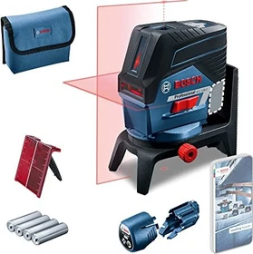 Bosch Professional GCL 2-50 C Akku-/Batterie-Kreuzlaser solo inkl. Tasche + Zubehör