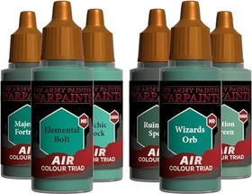 Army Painter Warpaints Air Triad Teals Farbset, 6-tlg.