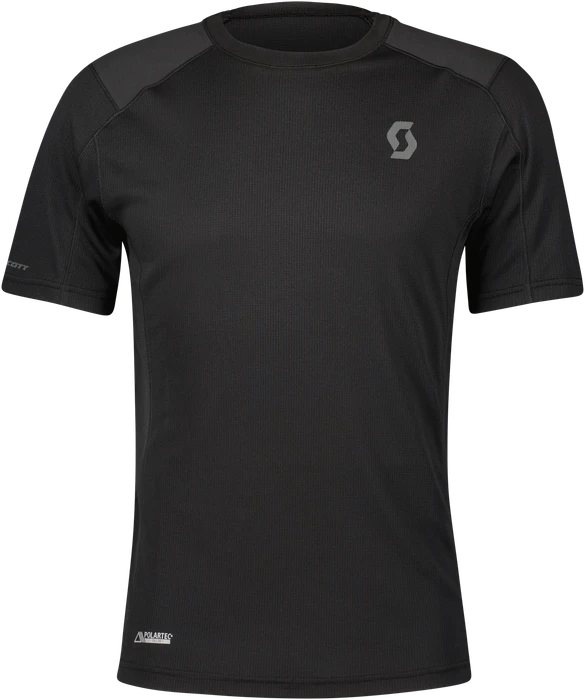 Scott Defined Tech Trikot kurzarm schwarz (Herren)