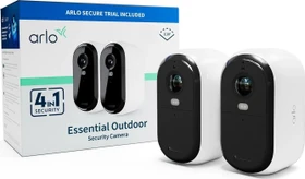 Arlo Essential 2 HD Outdoor Camera weiß, inkl. Halterung, 2er-Pack