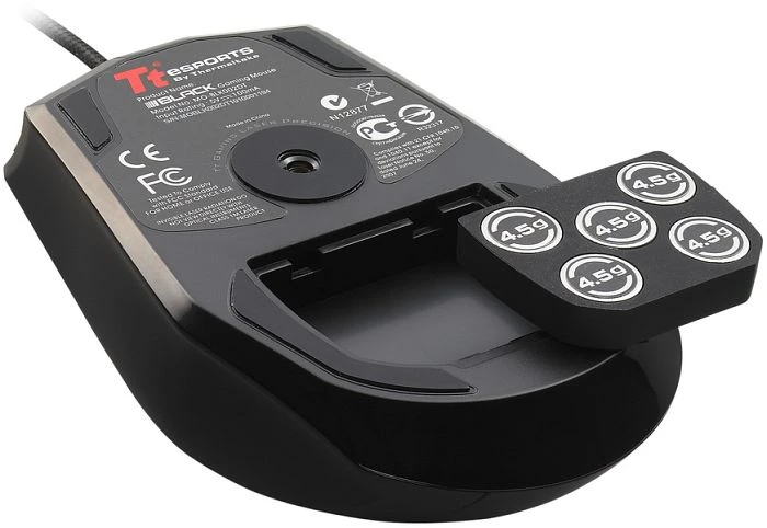 Tt esports Black Gaming Mouse, USB